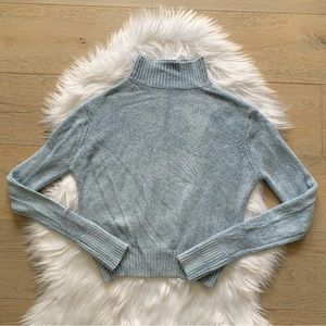 Wilfred Cropped Mock Neck Sweater